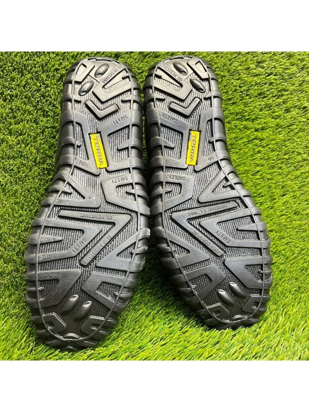Terra Spider Low Mens Size 12 Black Gray Leather Composite Toe Safety Work Shoes